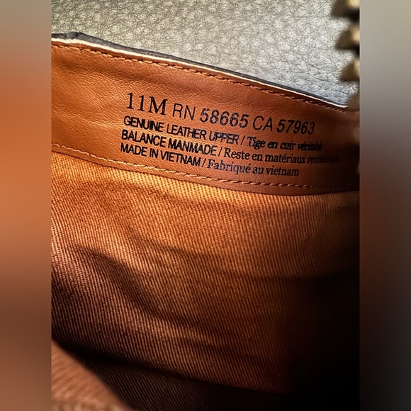 BP Black Leather Ankle Booties size 11 M - Picture 7 of 8